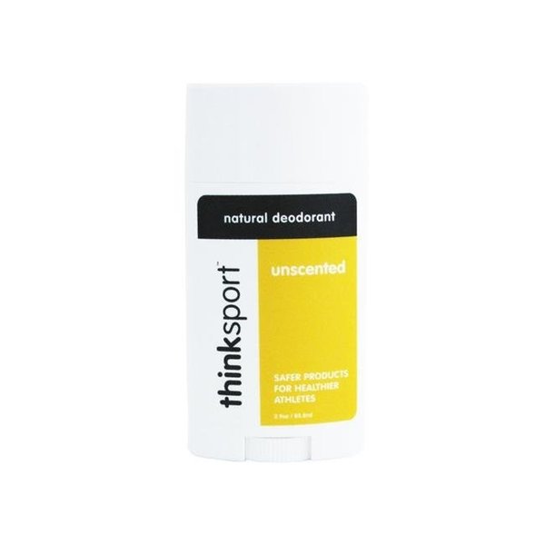 Summit Summit TNK-07642 Thinksport Deodorant Unscented; Yellow & White And Black - 2.90 oz. TNK-07642